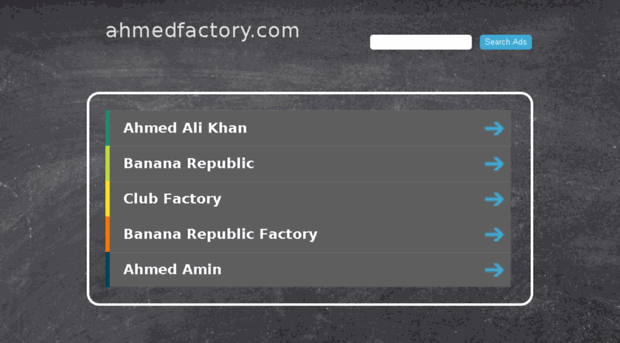 ahmedfactory.com