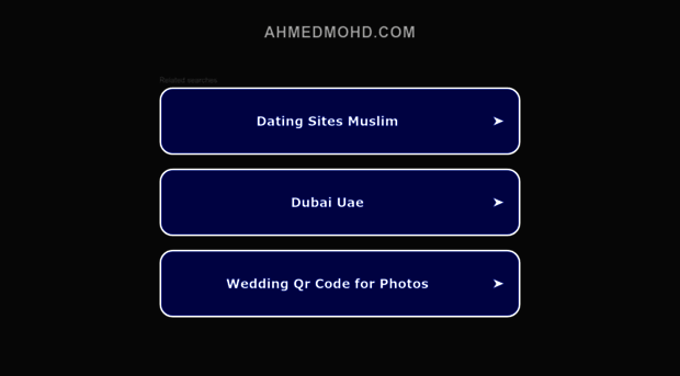ahmedmohd.com