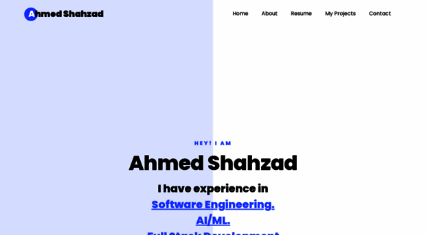 ahmedshahzad.com