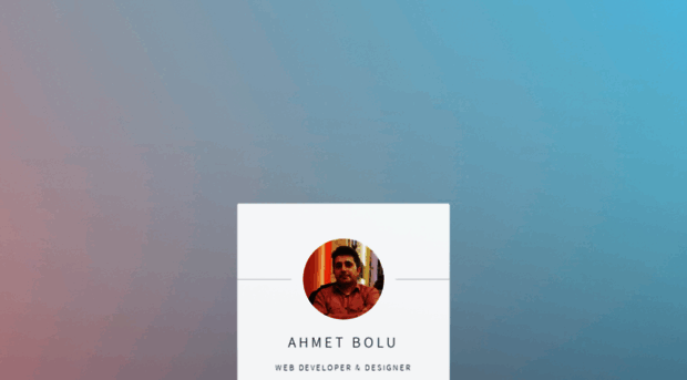 ahmetbolu.github.io