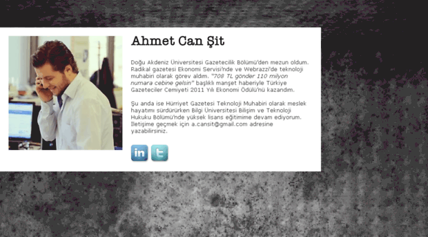 ahmetcansit.com