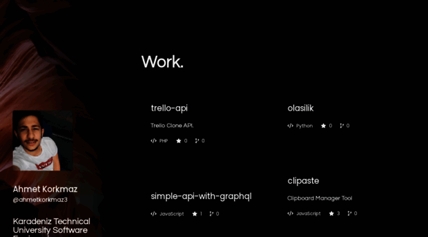ahmetkorkmaz3.github.io