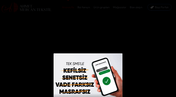 ahmetmercantekstil.com