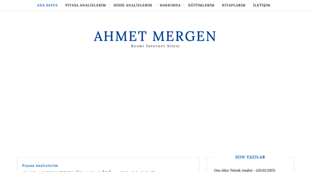 ahmetmergen.com