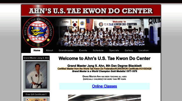 ahnsustaekwondo.com