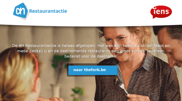 ahrestaurantactie.be