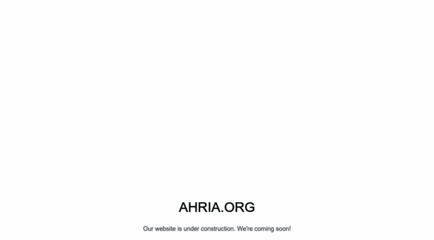 ahria.org