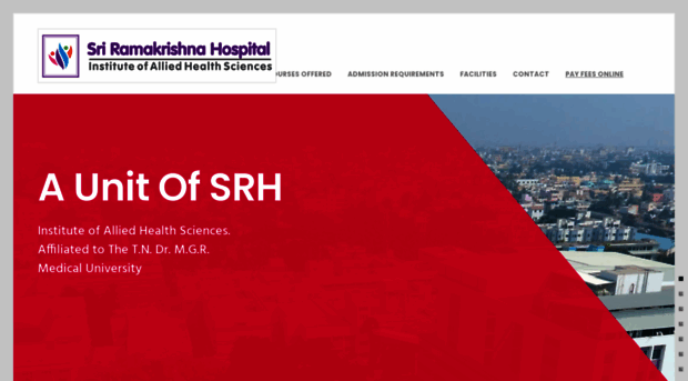 ahs.sriramakrishnahospital.com