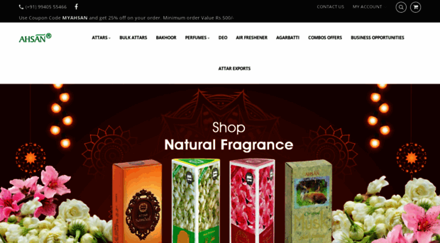 ahsanfragrances.com