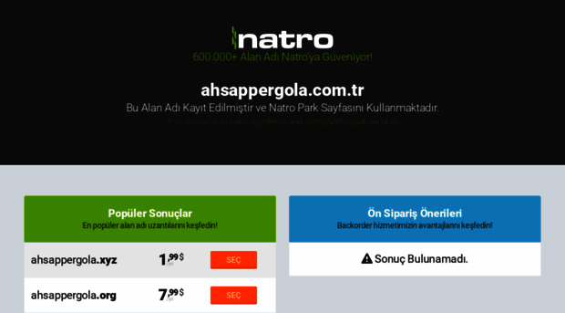 ahsappergola.com.tr