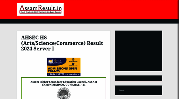 ahsec.assamresult.in