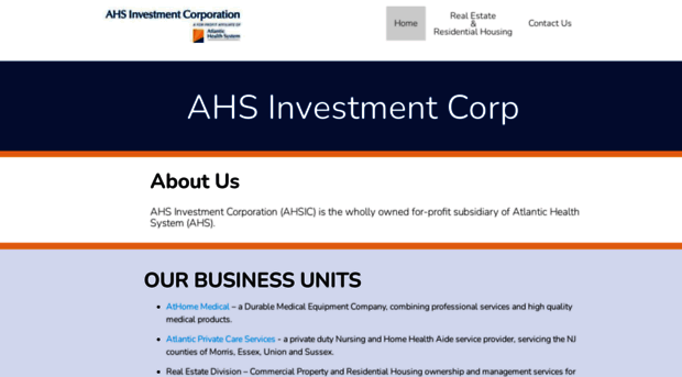 ahsinvestment.com