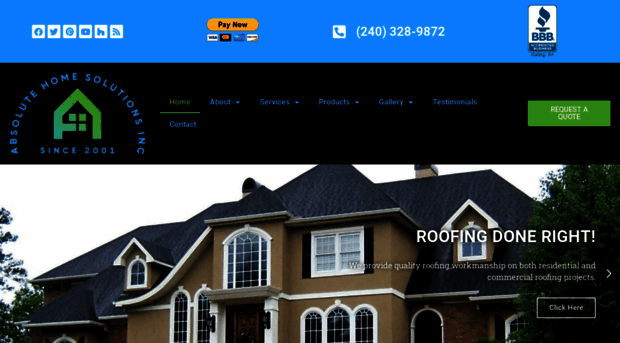 ahsiroofingandwindows.com