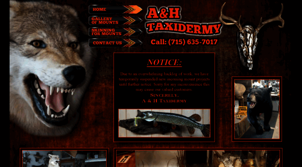 ahtaxidermy.com