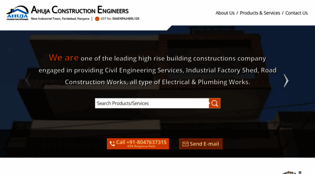 ahujaconstructionsengineers.com