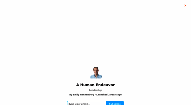ahumanendeavor.substack.com