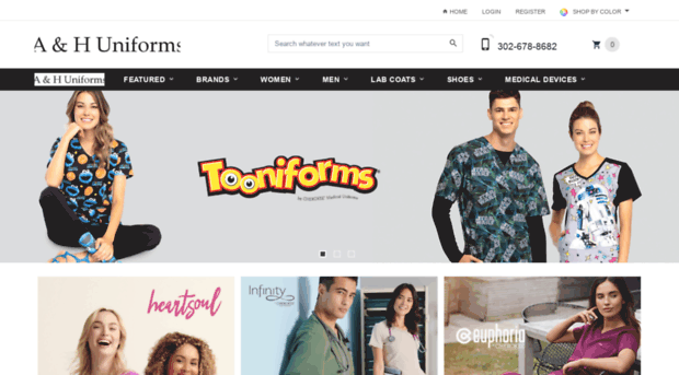 ahuniforms.net