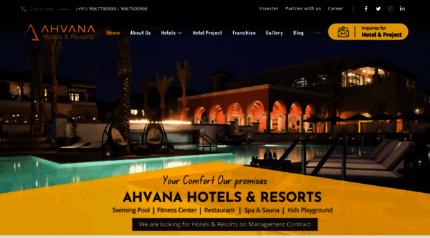 ahvanahotels.com