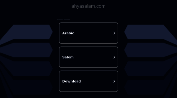 ahyasalam.com