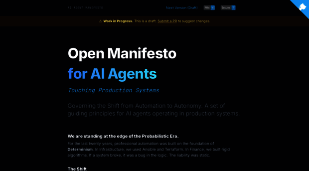 aiagentmanifesto.org