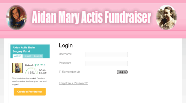 aidanmarymedicalfundraiser.com