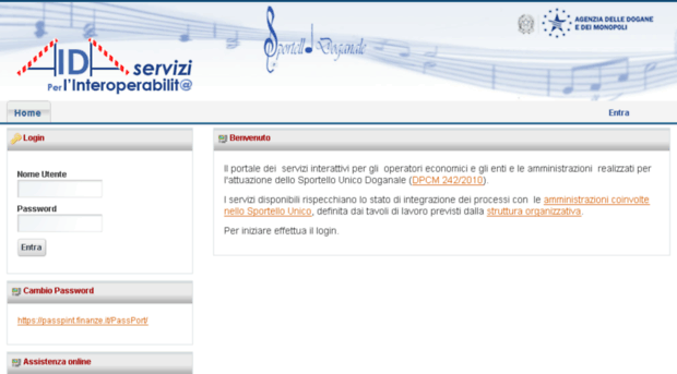 aidaservizi.agenziadogane.it