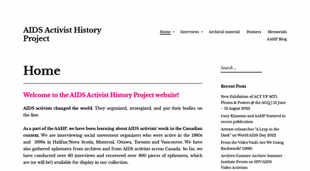 aidsactivisthistory.ca