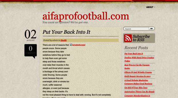 aifaprofootball.com