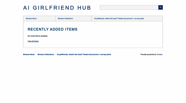 aigirlfriendssites.omeka.net