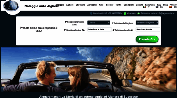 aiguarentacar.it