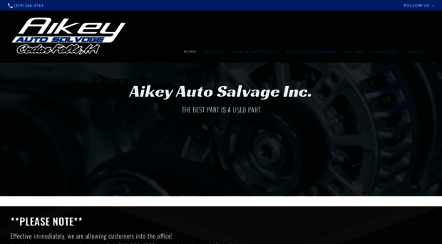 aikeyautosalvage.com