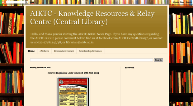 aiktccentrallibrary.blogspot.com