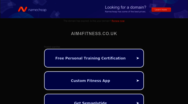 aim4fitness.co.uk