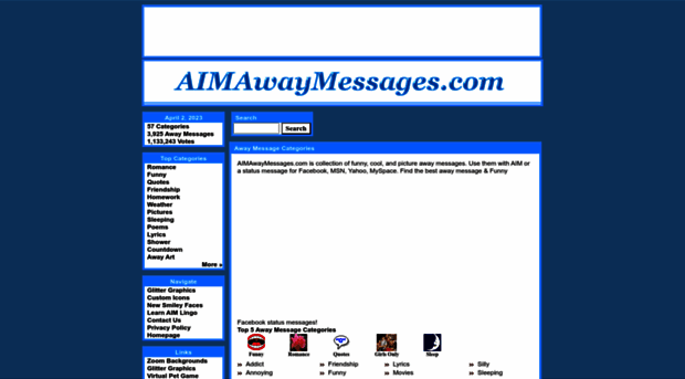 aimawaymessages.com