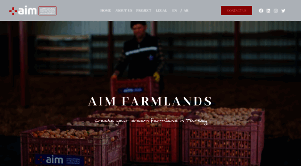 aimfarmlands.com