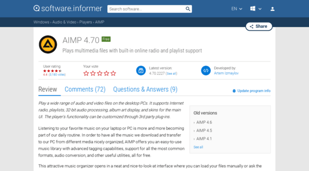 aimp2.software.informer.com