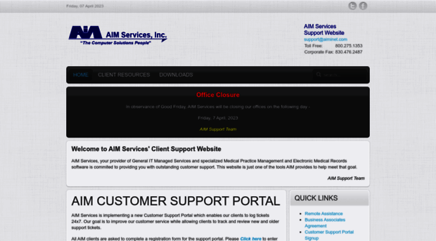 aimsupport.net