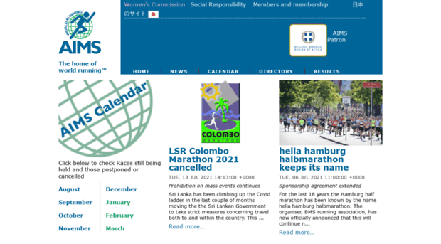 aimsworldrunning.com