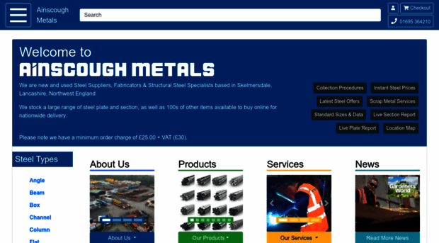 ainscoughmetals.co.uk