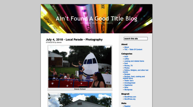 aintfoundagoodtitleblog.com