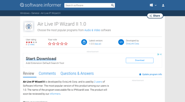 air-live-ip-wizard-ii.software.informer.com