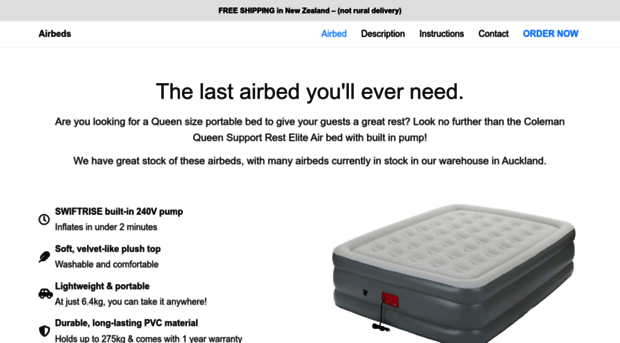 airbeds.co.nz