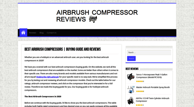 airbrushcompressorreviews.net