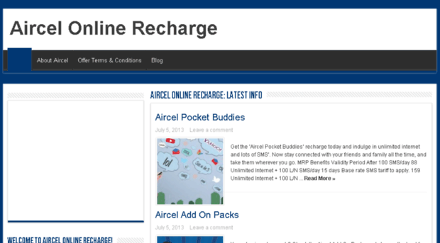 aircelonlinerecharge.net