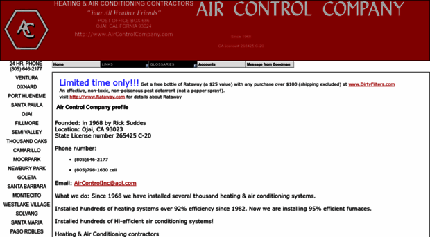 aircontrolcompany.com