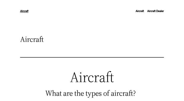 aircraft.co.za