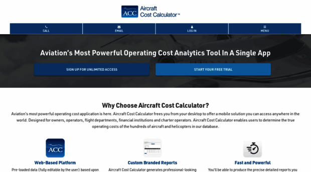 aircraftcostcalculator.com