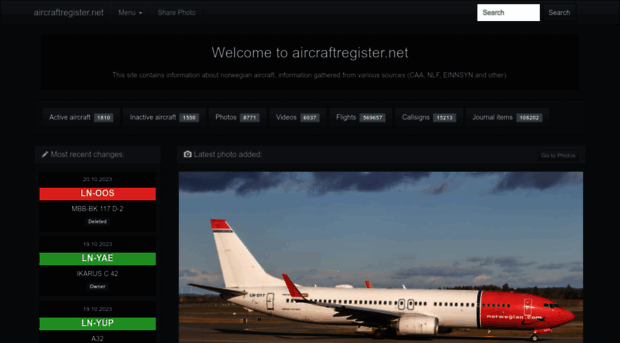 aircraftregister.net