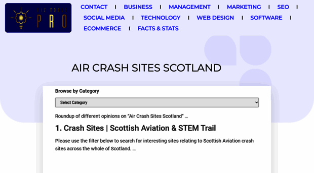 aircrashsites-scotland.co.uk