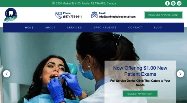 airdriechoicedental.com